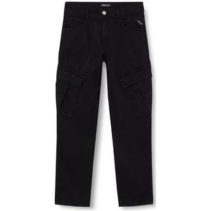 Replay Jongens Jeans, 098 Black, 6 Jaar