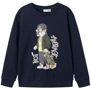 NAME IT Boy sweatshirt lange mouwen, navy blazer, 146-152