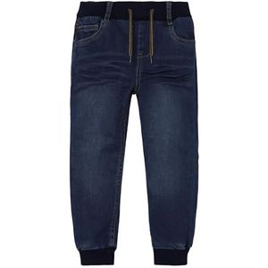 NAME IT Boy's NMMBEN Shaped Round Jeans 1132-TO NOOS Jeansbroek, Dark Blue Denim, 98, donkerblauw (dark blue denim), 98 cm