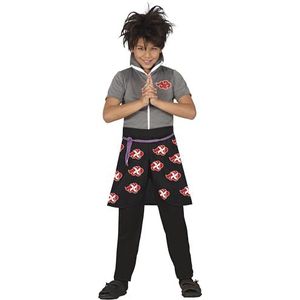 FIESTAS GUIRCA Japans Ninja-krijgerkostuum voor kinderen, anime, manga fighter, kostuums voor kinderen, 7 tot 9 jaar