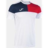 T-shirt - Wit - Crew V - Korte Mouwen