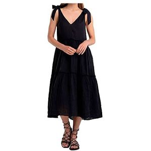 Replay Dames W9722 .000.84076G Jurk, 998 Blackboard, L