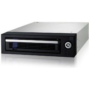 Icy Dock MB876SK-B - Afneembare Aluminium Hot-Swap Rack - Voor 3,5 Inch of 2,5 Inch SSD SATA/SAS Harde Schijf