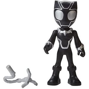 Marvel Spidey and His Amazing Friends, supergrote Black Panther-actiefiguur, superheldenspeelgoed voor peuters