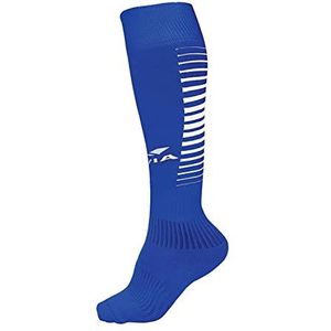 Nivia 726 Encounter Football Socks/Stockings (Royal Blue/White, M) | for Men & Women | Knee Length long Stockings | For Football Soccer & other Sports