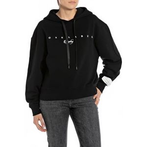 Replay Damestrui met capuchon, 098 Black, S