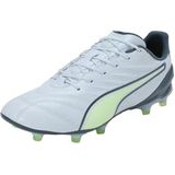 PUMA King Pro - Voetbalschoenen - Lichtgrijs Donkergrijs Lichtgroen - K-BETTER™ Bovenwerk
