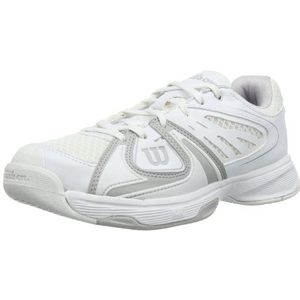 Wilson RUSH 2 W WHITE/STEEL GREY/WHITE 9 WRS317750E090 tennisschoenen voor dames, veelkleurig wit staal grijs wit, 43.50 EU