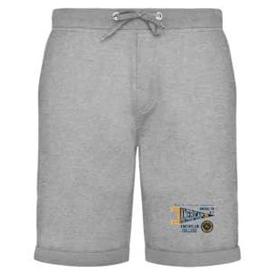 AMERICAN COLLEGE USA Bermuda Short Enfants Garçons Filles Unisex kinderen, Grijs, 14 Jaar