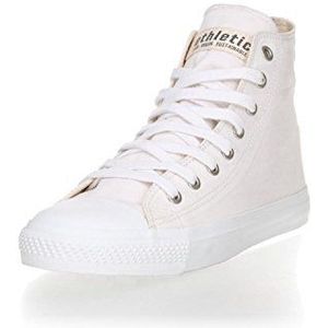Ethletic Unisex Sneaker Hi Fair Trainer White Cap Fair | Veganistisch | Duurzaam, Just White Just White, 41 EU