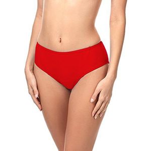 Merry Style Dames Bikinibroekje Bikini Slip 18 (Rood (4186), 46.0)