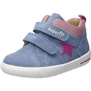 Superfit Moppy loopschoenen voor meisjes, Blauw Roze 8040, 24 EU