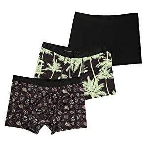 Trendyol Trendyol boxershorts, meerkleurig, 3 stuks, heren, meerkleurig, Veelkleurig, M