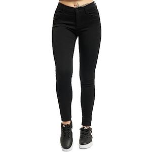 ONLY Dames Onlrain Reg Cry6060 Noos Skinny Jeans, Zwart (Black Denim), M/L30