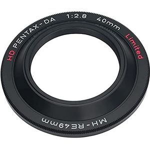 Pentax Mh-re49 zonnekap Mh-re49 voor HD DA 40 mm f/2.8 lens, zwart
