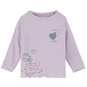 s.Oliver T-shirts met lange mouwen meisjes baby, paars/roze, 62