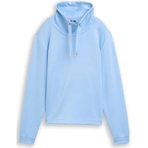 Tom Tailor, Dames, Sweatshirts & Hoodies, Blauw, Maat: XL