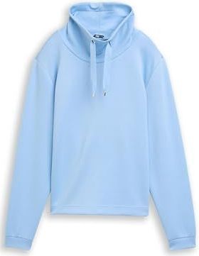 TOM TAILOR Sweatshirt voor dames, 34587 - Light Fjord Blue, XL