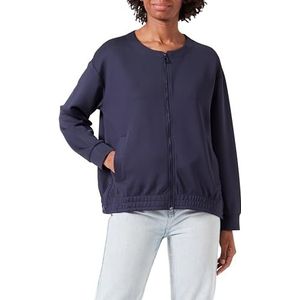 Geox Woman W Sweater Fleece Navy Blazer_S, navy blazer, S