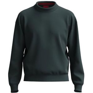 HUGO San Matia-c Gebreide sweater voor heren, Dark Green302, S