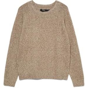 VERO MODA Vmdoffy Ls O-Neck Blouse Ga Noos, Emperador, XS