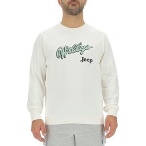 JEEP Heren Sweatshirt Wit