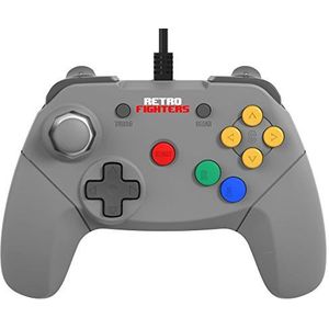 Retro Fighters Next Gen N64 Brawler64 Wired Gamepad - Grey - Nintendo 64