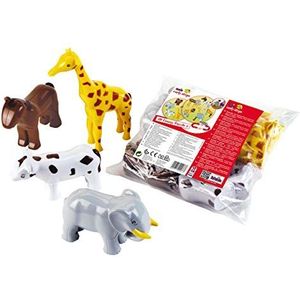 Theo Klein 71 Funny Puzzle magneetpuzzel in zak, 4 dierenPuzzelstukjes worden met magneten verbonden Speelgoed voor kinderen vanaf 1 jaar,Meerkleurig