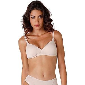 Lovable Reggiseno Senza Ferretto Millenniumequilibre bikinitop voor dames, beige (038-skin), 70B