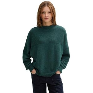 TOM TAILOR Denim Damestrui, 10592 - Midnight Forest Green Mélange, XL
