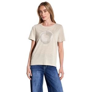 Street One - A322705 T-shirt - Maansteen Zand - 1 Stuk