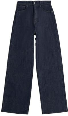 Deck - 2.0 High Loose Jeans - Donkerblauw - Dames
