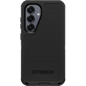 OtterBox Defender Case voor Samsung Galaxy S25, Schokbestendig, Valbestendig, Ultra-robuust, Beschermhoes, 7x Getest volgens Militaire Standaard, Zwart, Zonder Verpakking