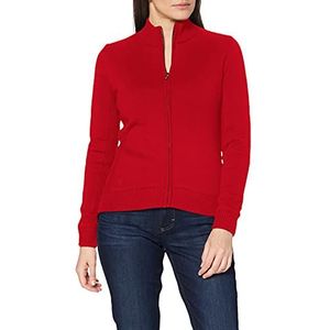 FootJoy Dames Women's Full-Zip Lined Wool trainingsjack, rood (Rojo 96031), S