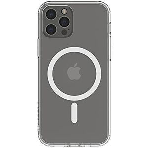 Belkin MagSafe-kompatible Hülle für das iPhone 12/12 Pro (mit antimikrobieller Beschichtung, integrierten Magneten und erhöhten Rändern zum Schutz der Kamera), MSA002BTCL