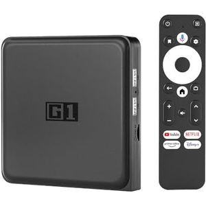 Orbsmart G1 Android TV Box 4K HDR Dolby Vision Smart Streaming Player 4GB RAM WiFi 6 LAN | Chromecast | Netflix | Prime Video | Disney+