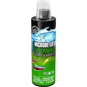 Microbe-Lift Vitamino's, multivitamine voor prachtige en gezonde vissen, verhoogt vitaliteit en kleurpracht, zoetwater, 473 ml