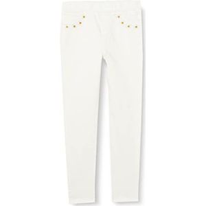 Desigual Tartaleta leggings voor meisjes, wit, 7-8 Jaar