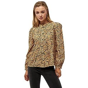 Peppercorn Dames Cornelia Jackeline Shirt, Ebbenhout Grijs Pr, XXL