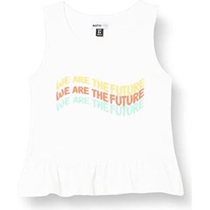 Tuc Tuc Girls-Happy Message T-shirt, wit, regular voor meisjes