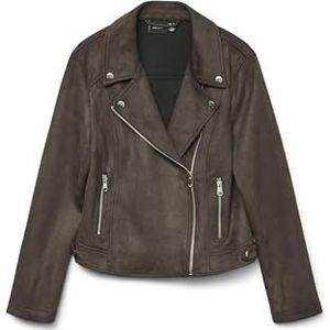 VERO MODA Dames VMJOSE Short Faux Suede Jacket NOOS Jas, Chocolate Chip, M, chocolade chip, M