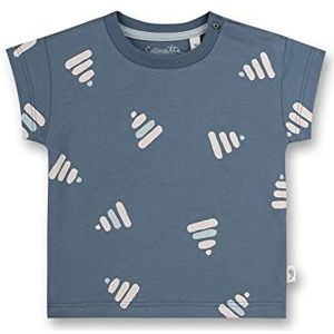 Sanetta Baby-jongens T-shirt, ocean, 80 cm