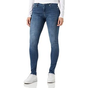 Love Moschino Casual broek voor dames, blauw (medium blue denim), 34