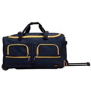 Rockland pannenset bagage 76,2 cm Rolling Duffle, Navy, One size