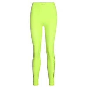 FALKE Dames Broek van onderlaag Warm Long W Ti functioneel materiaal sneldrogend 1 stuk, Geel Lightning 1690 Trend, XS