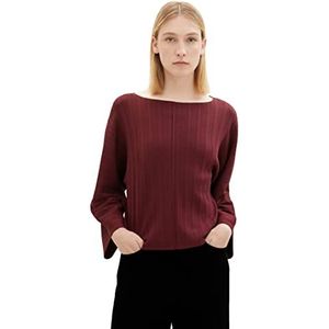 TOM KLEERMAKER geplooide damestrui met vleermuismouwen