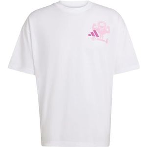 adidas Hombre CLIMACOOL FUN TRAINING Graphic T-Shirt, white, 3XL