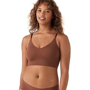 True & Co Dames True Body Lift Triangel verstelbare bandjes BH, Cocoa, klein