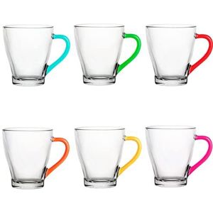 Gekleurde theeglazen (6 stuks) - Drinkglazen kopen | Lage prijs | beslist.nl