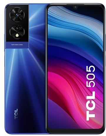 TCL 505 17,1 cm (6,75 inch) Dual SIM Android 14 4G USB Type-C 4GB 128GB 5010mAh blauw